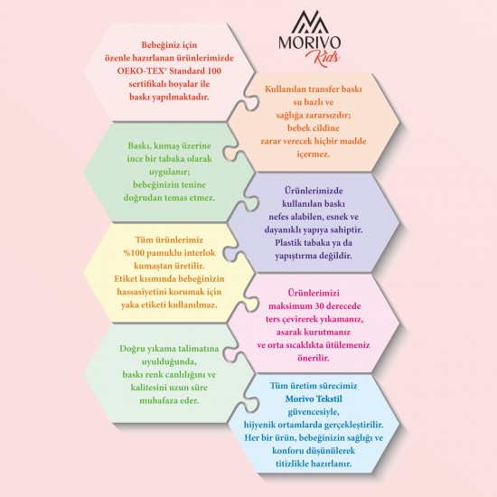 Halasının Balı Baskılı Bebek Zıbını – Çıtçıtlı Body 8 Renk | %100 Pamuk Kısa Kol – Kişiye Özel Halaya Özel